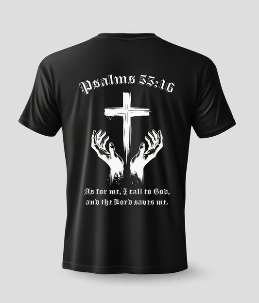 Call Upon The Lord Black T-Shirt